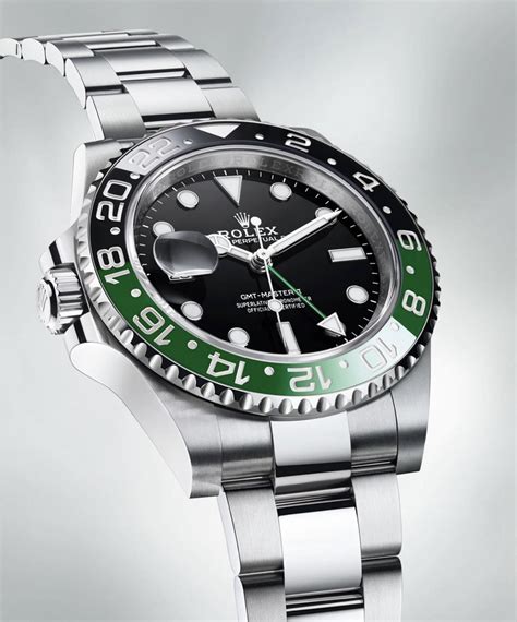 rolex green black gmt